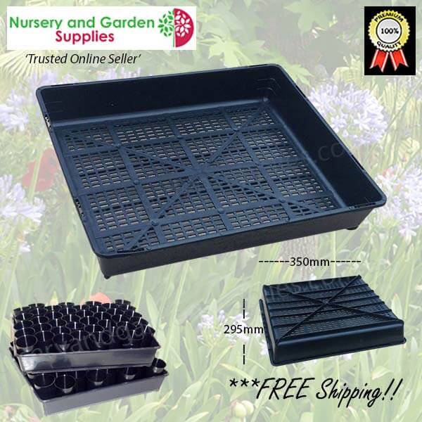 Seedling Tray Restricted Drainage - for more info go to nurseryandgardensupplies.com.au
