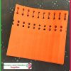 Orange Self-tie Loop Lock Plant Tags Vinyl Label - for more info go to nurseryandgardensupplies.com.au