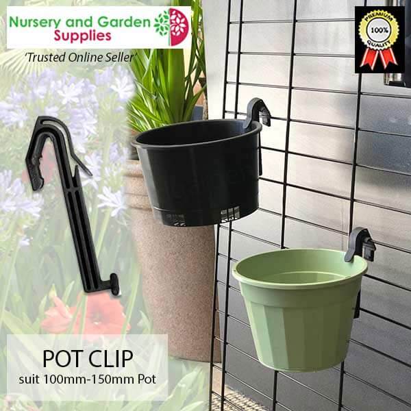 Plant Pot Clip - for more info go to nurseryandgardensupplies.com.au
