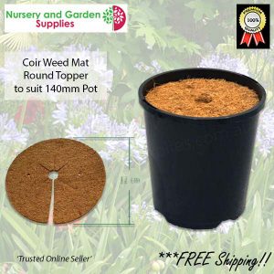 Weed Control Coir Pot Topper 12cm