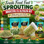 Fresh Food Fast Sprouting Broccoli & Alfalfa Kit